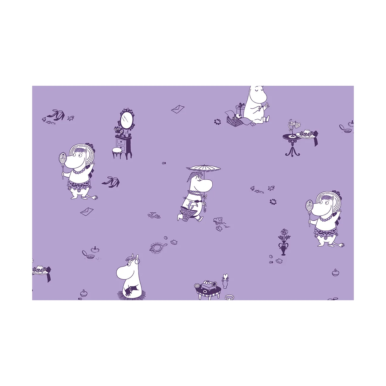 Juego de funda nórdica Mumin 150x210 cm, Señorita Snork Moomin Arabia