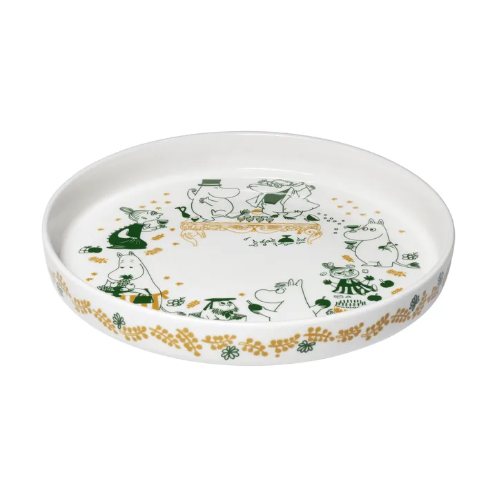 Kärleksgåva Mumin fuente para tarta - Ø28 cm - Moomin Arabia