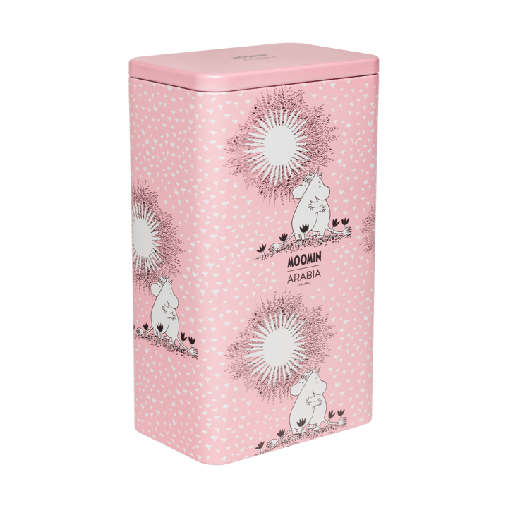 Lata de café Kärlek Mumin 11,2x7,8x19,2 cm - Rosa - Moomin Arabia
