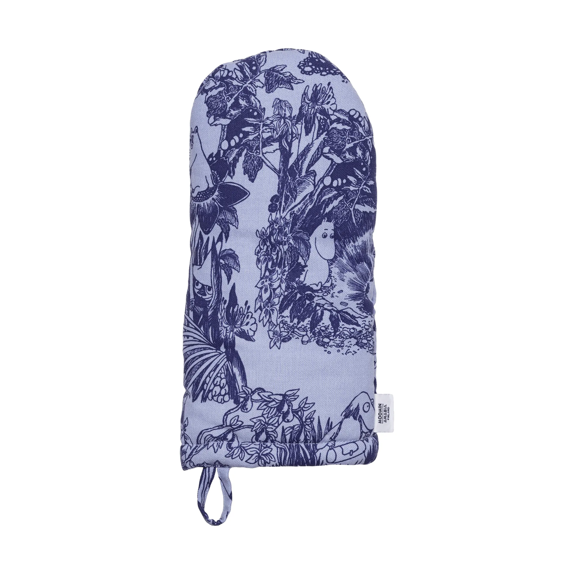 Manopla de cocina Mumin Mystical Forest, Azul, 15x34 cm Moomin Arabia