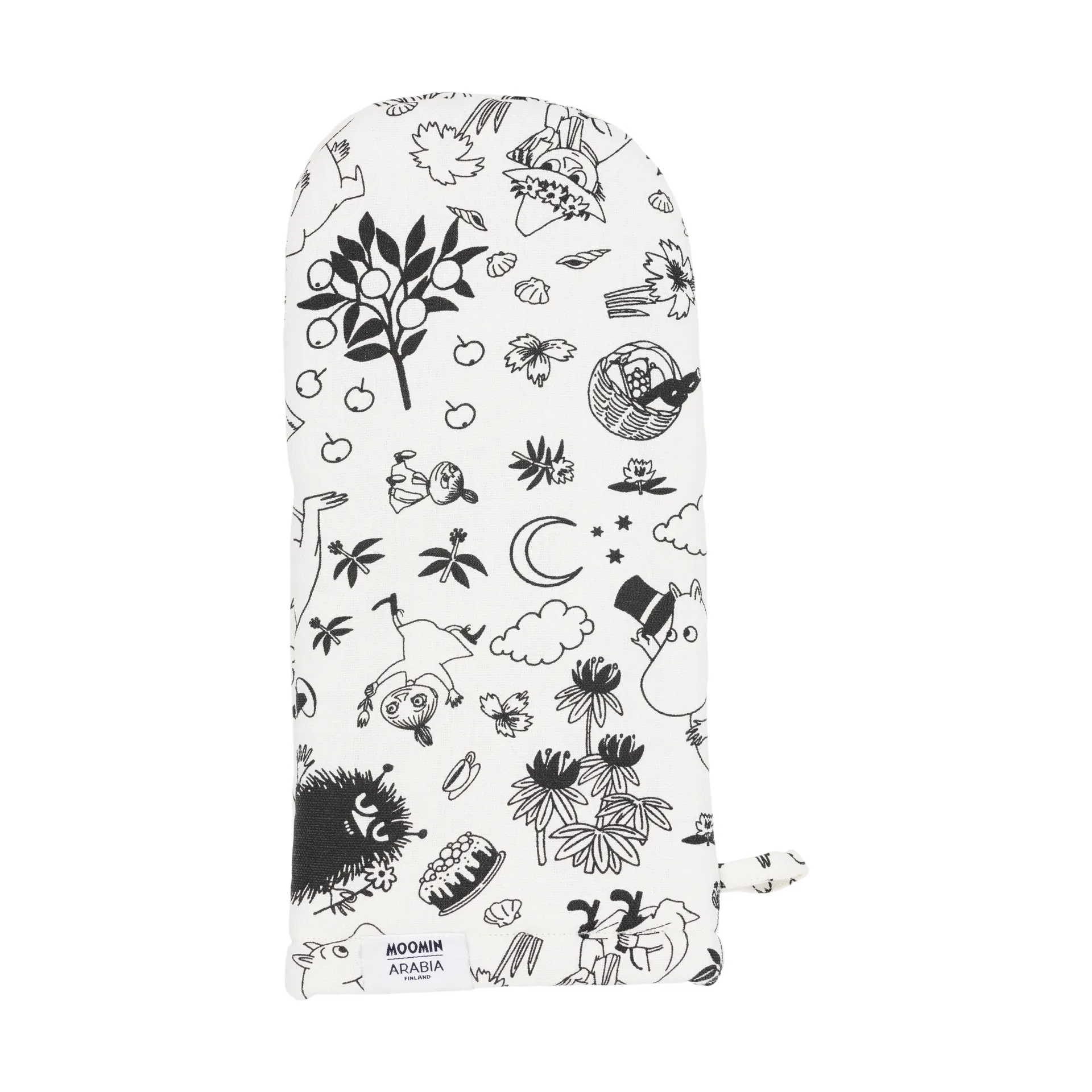 Manopla de cocina Mumin, Off-white, 34x15 cm Moomin Arabia