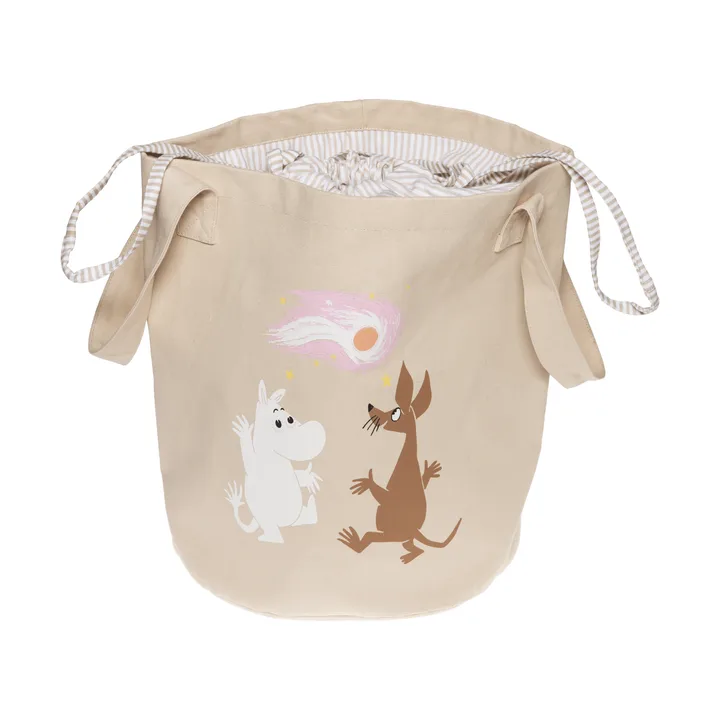 Mumin cesta de almacenamiento - Rymdäventyr GOTS, 29 cm - Moomin Arabia