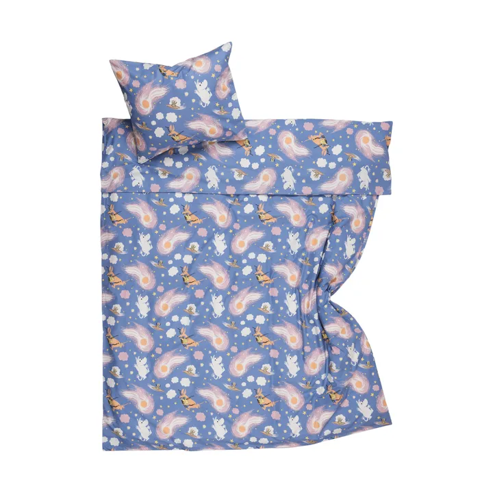 Mumin juego de cama - Rymdäventyr GOTS, 150x210 cm - Moomin Arabia