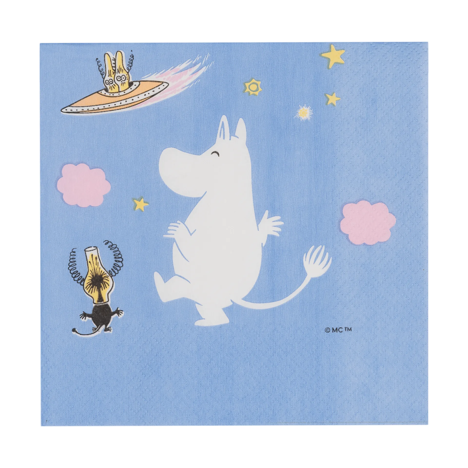 Mumin servilleta de papel, Aventura espacial, paquete de 20 piezas Moomin Arabia