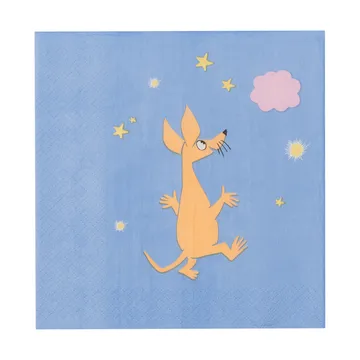 Mumin servilleta de papel - Aventura espacial, paquete de 20 piezas - Moomin Arabia