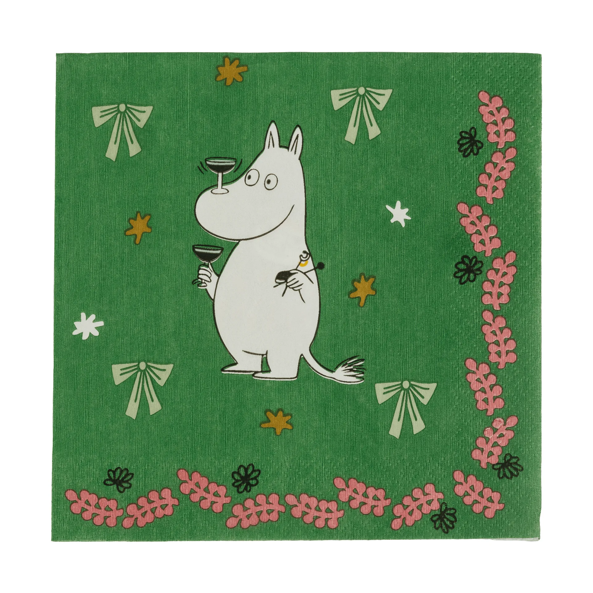 Mumin servilleta de papel, Regalo de amor, 33x33 cm, pack de 20 Moomin Arabia