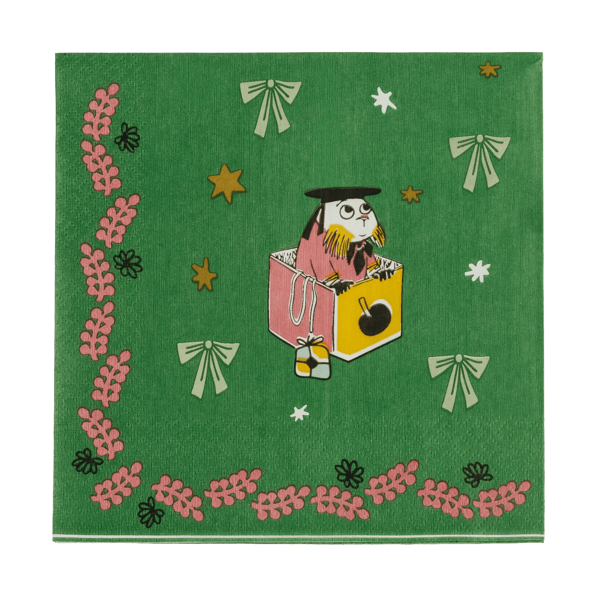 Mumin servilleta de papel, Regalo de amor, 33x33 cm, pack de 20 Moomin Arabia