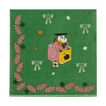 Mumin servilleta de papel - Regalo de amor, 33x33 cm, pack de 20 - Moomin Arabia