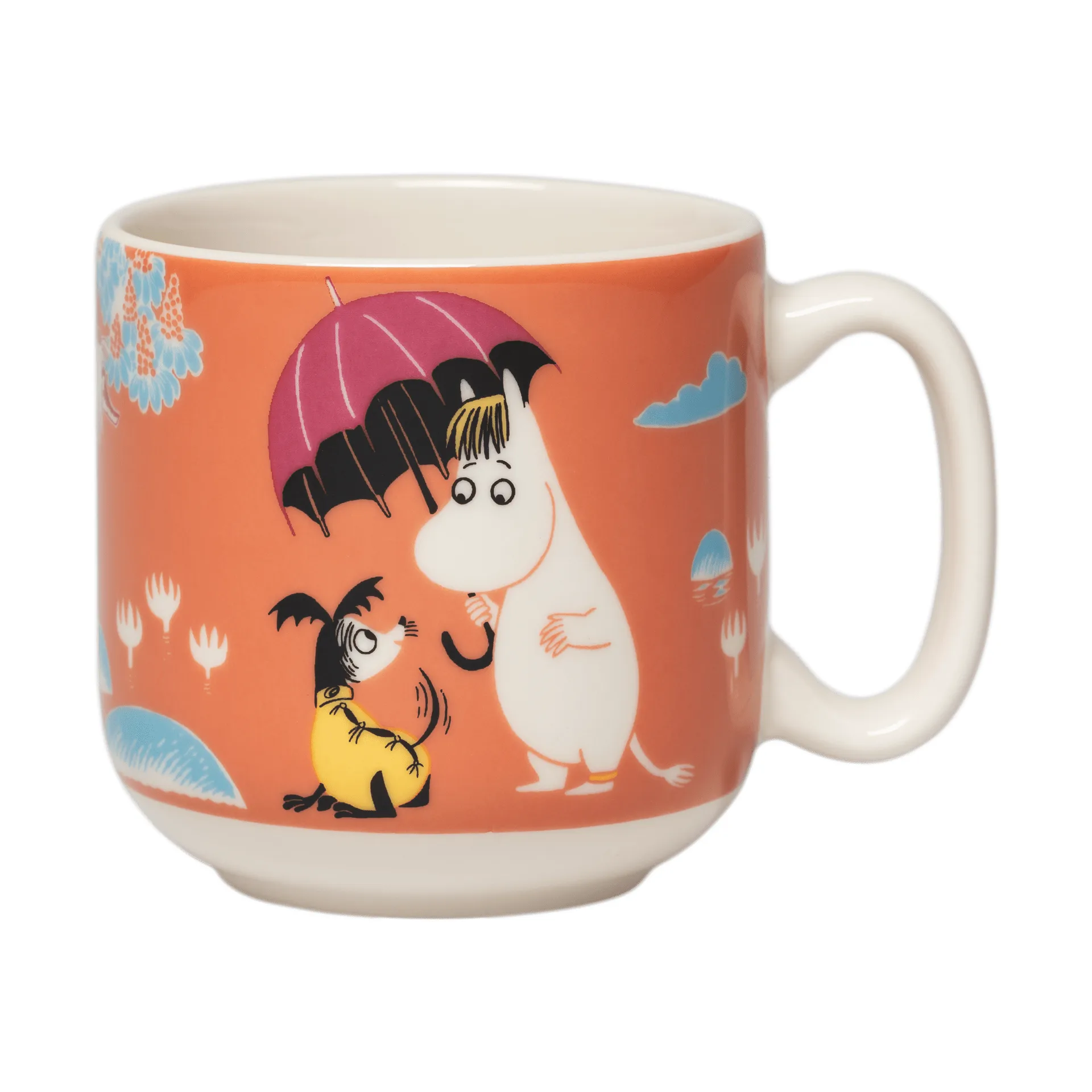 Mumin vajilla infantil, Bajo el paraguas Moomin Arabia