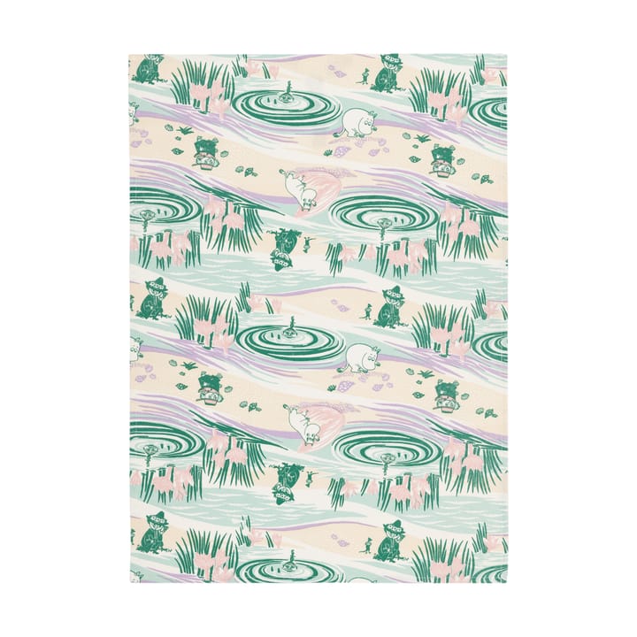 Paño de cocina Beach day Moomin - 50x70 cm - Moomin Arabia
