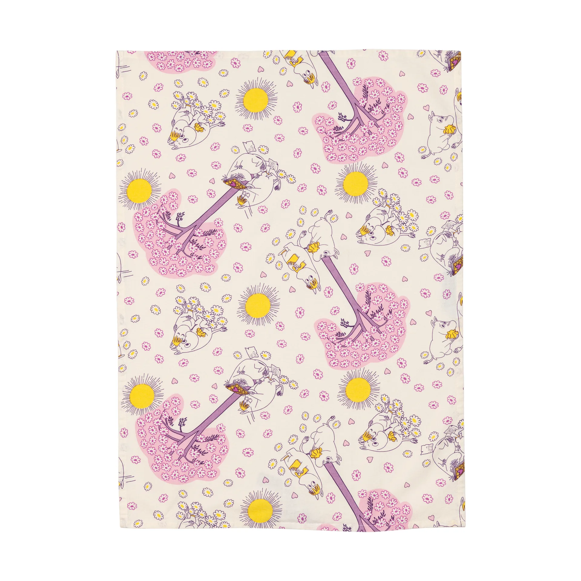 Paños de cocina 50x70 cm, 2 piezas, Enamorados Moomin Arabia