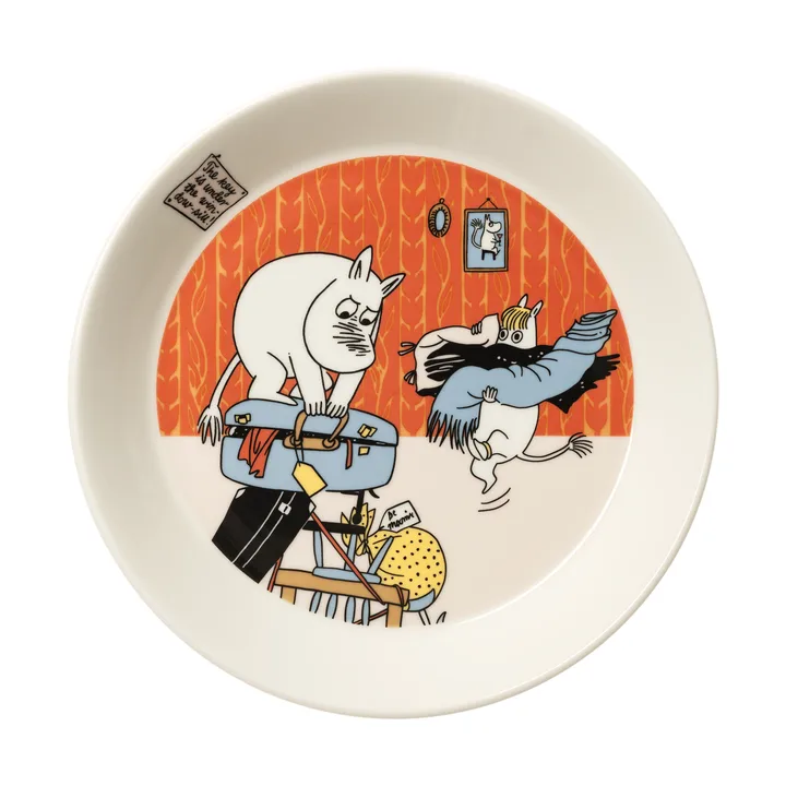 Plato de Mumin Listo para las vacaciones  - Ø19 cm - Moomin Arabia