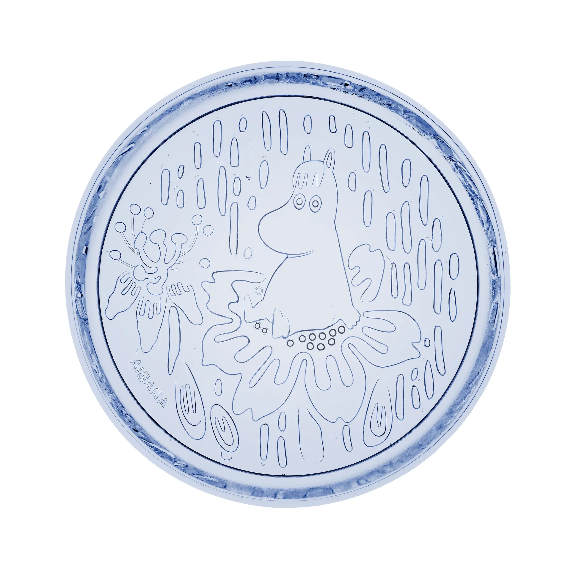 Plato Moomin Ø15,5 cm, Aqua Moomin Arabia