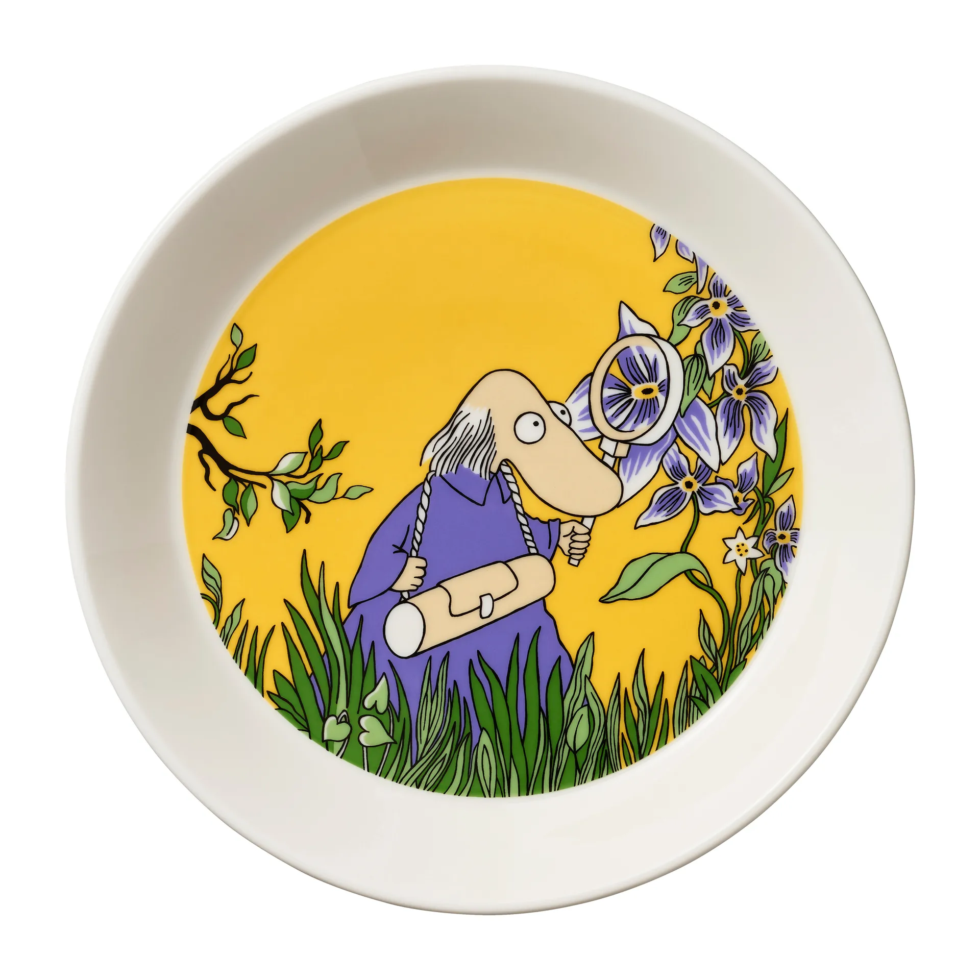 Plato Moomin Ø19 cm Hemulen, Amarillo Moomin Arabia