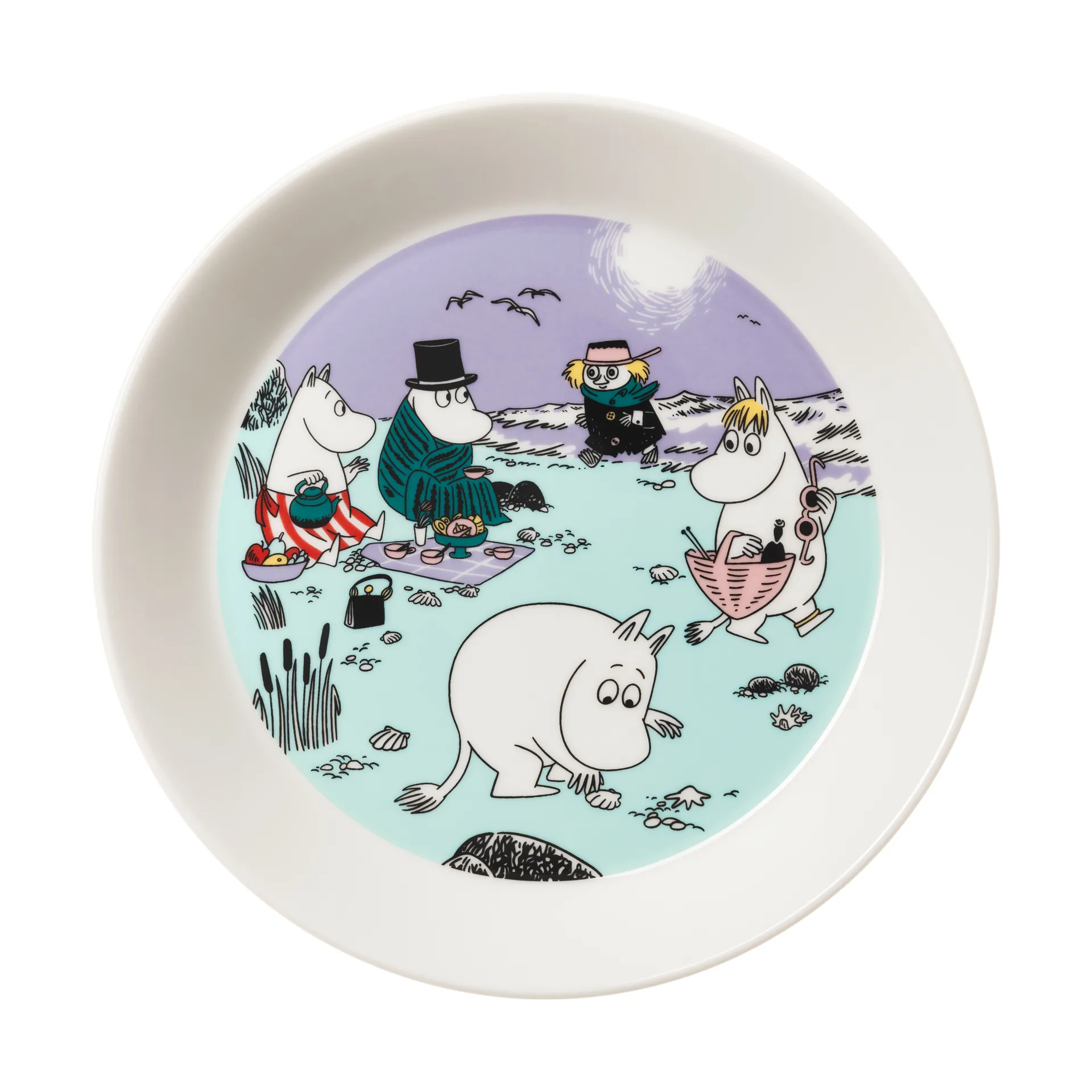 Plato Moomin 2025 Beach day, Ø19,5 cm Moomin Arabia