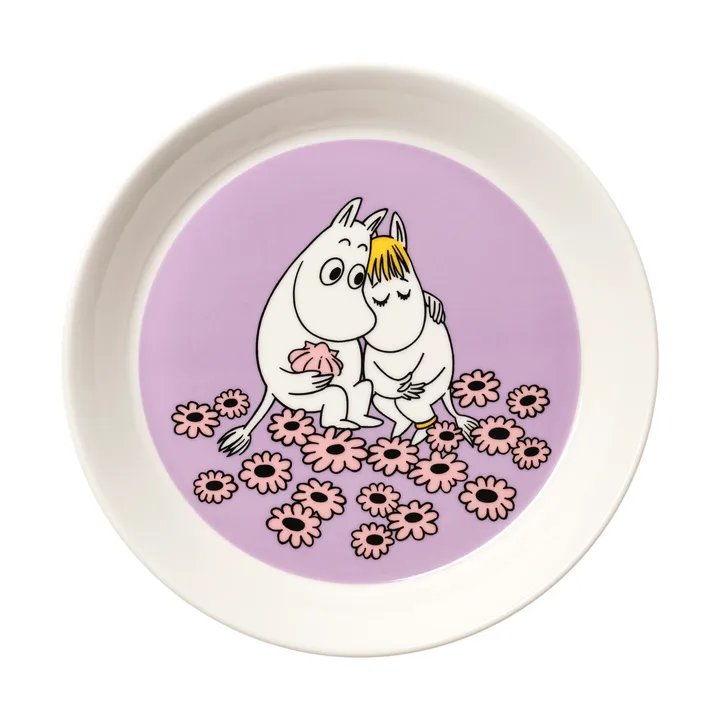 Plato Moomin Enamorados - Ø19 cm - Moomin Arabia