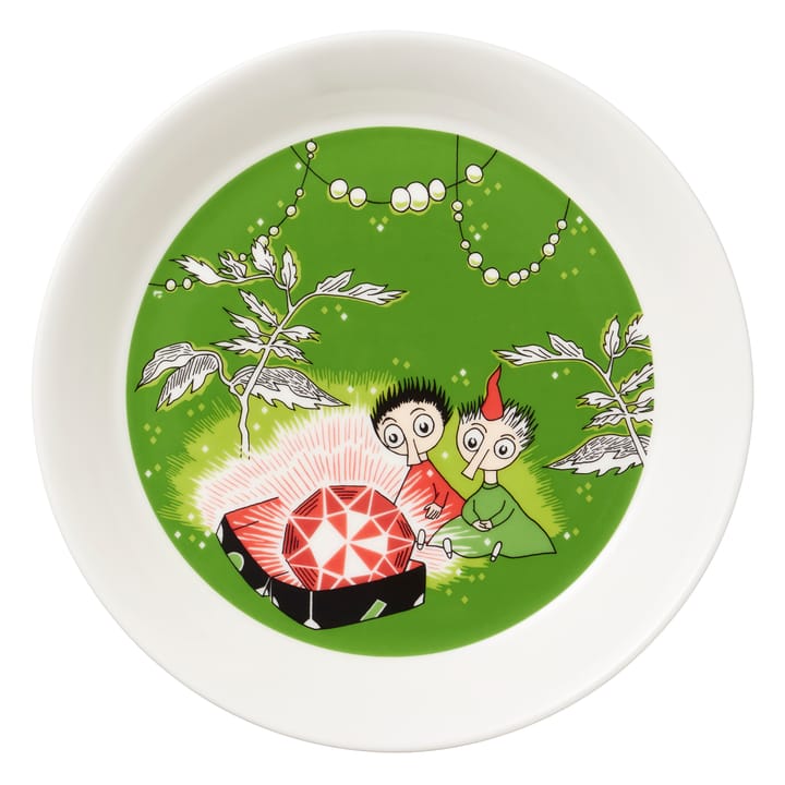 Plato Moomin Thingumy & Bob King's Ruby - verde - Moomin Arabia