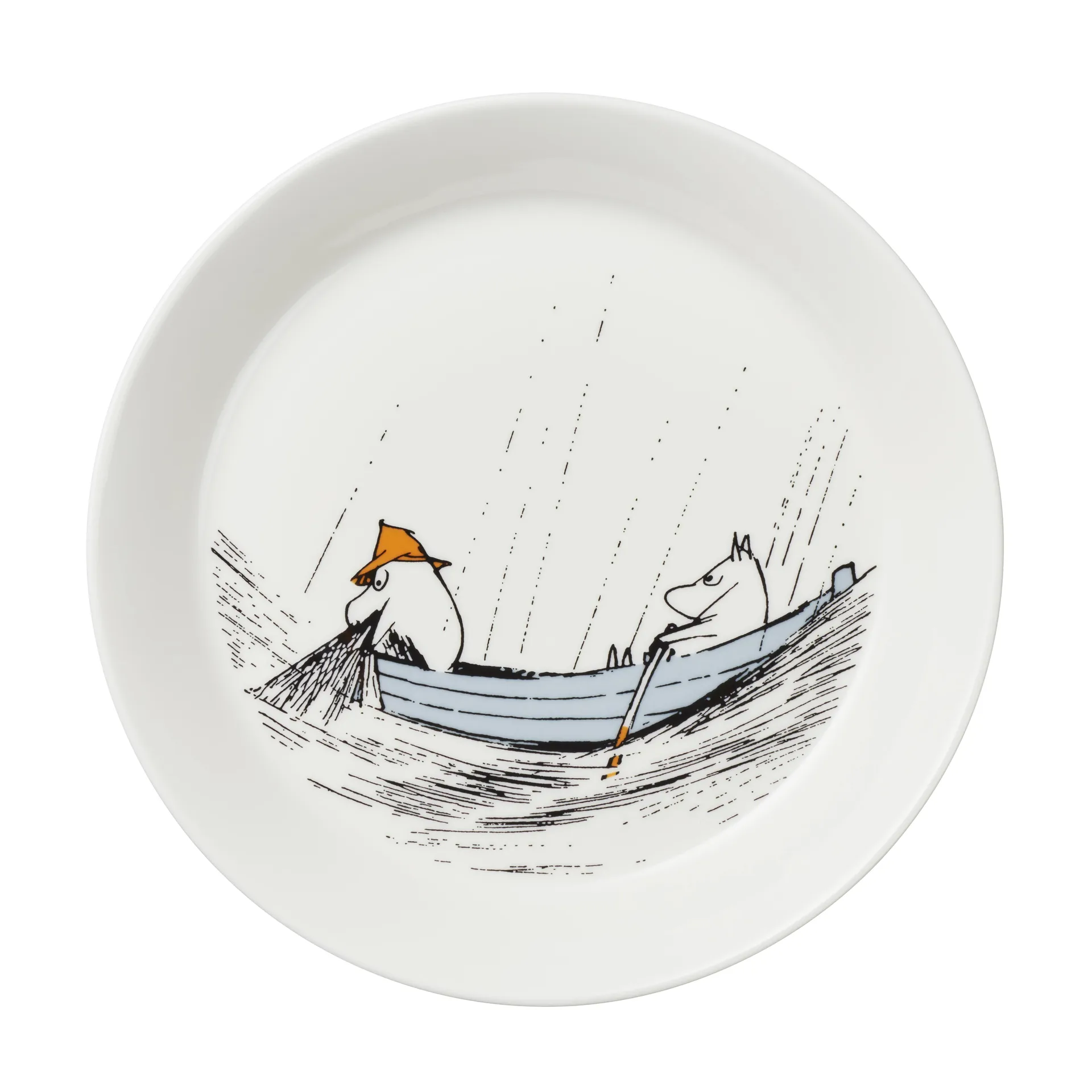 Plato Moomin True to its origins 2017, blanco Moomin Arabia