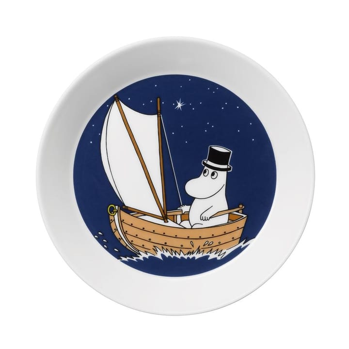 Plato Papá Mumin, azul oscuro Moomin Arabia