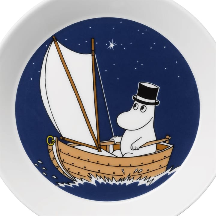 Plato Papá Mumin, azul oscuro Moomin Arabia