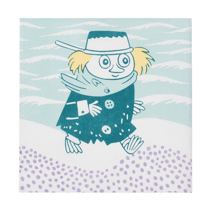 Servilletas de papel Beach day Moomin 33x33 cm, 20-pack - Multi - Moomin Arabia