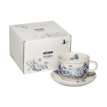 Taza con plato Mumin Haru - 2 piezas - Moomin Arabia