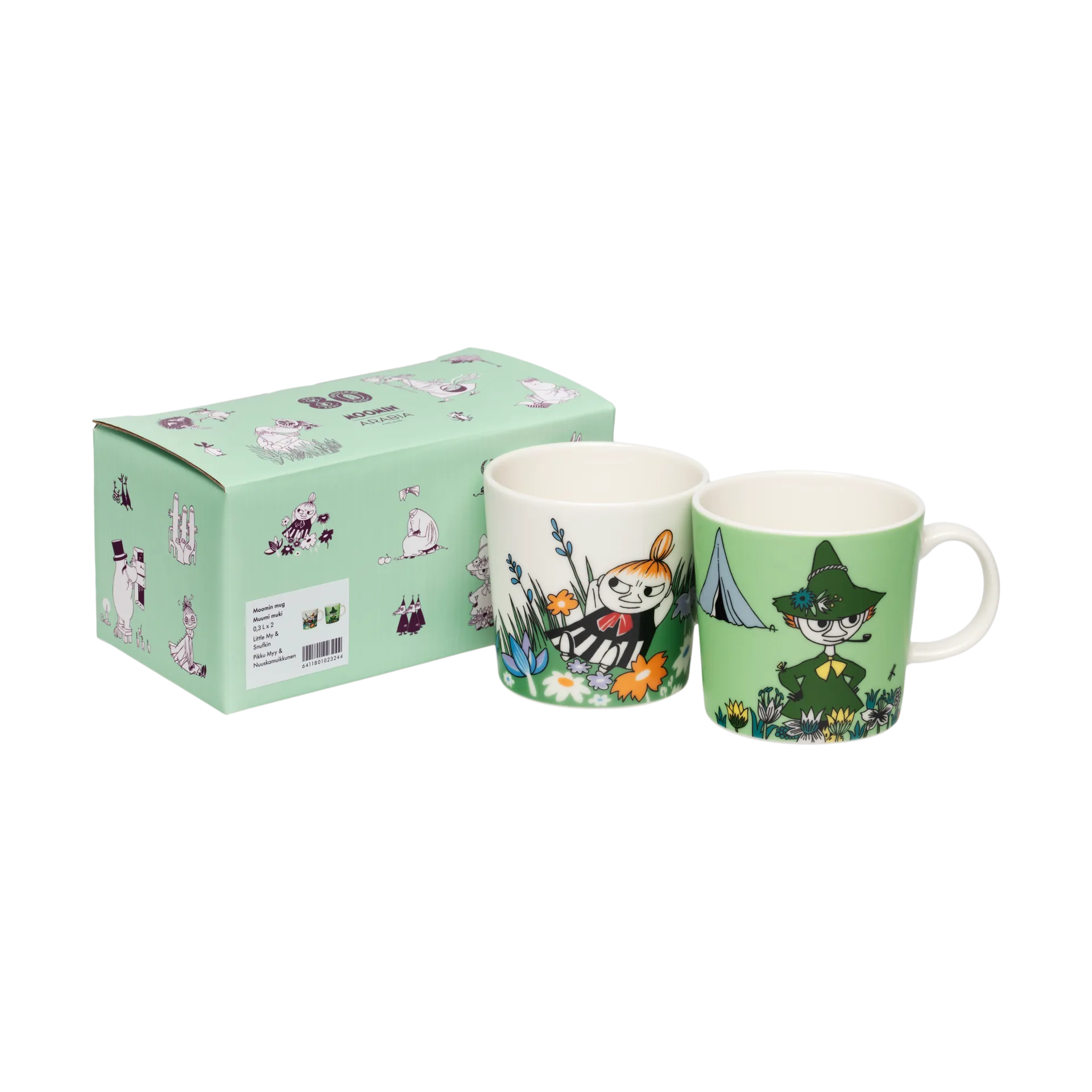 Taza Lilla My & Snusmumriken Mumin 2 piezas, 30 cl Moomin Arabia