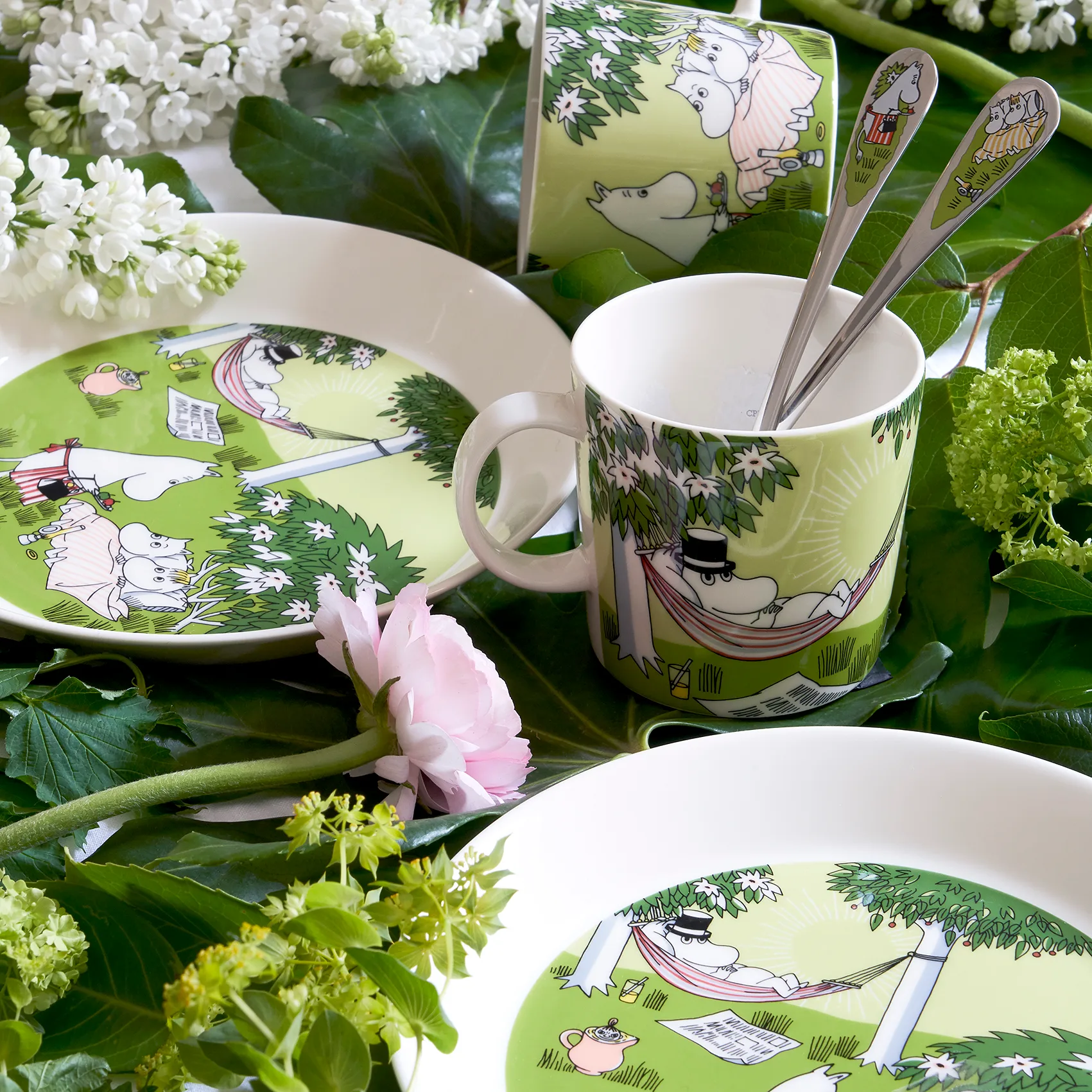 Taza Moomin 2020 Relaxing, 30 cl Moomin Arabia