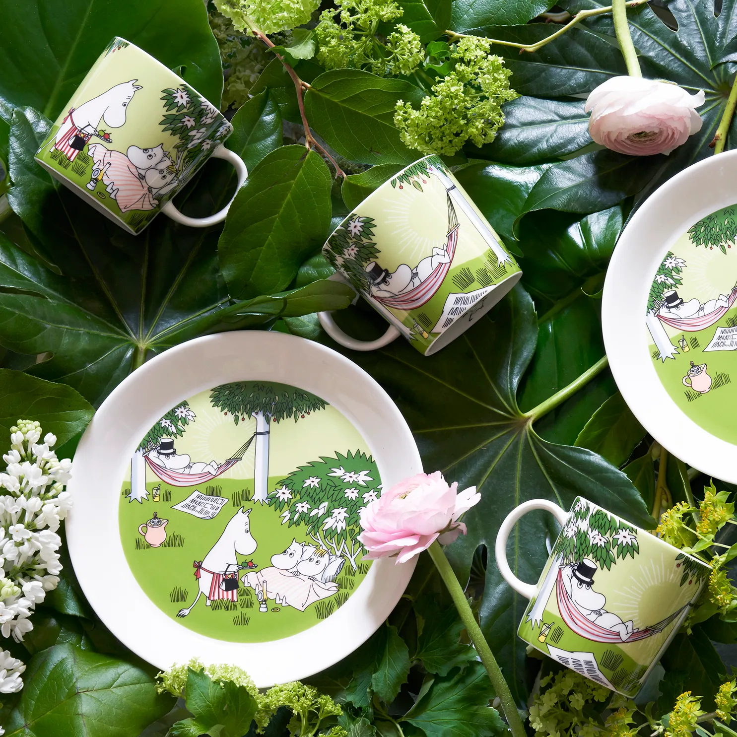 Taza Moomin 2020 Relaxing, 30 cl Moomin Arabia