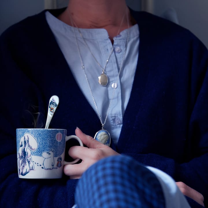 Taza Moomin Crown snow-load 2019, azul Moomin Arabia
