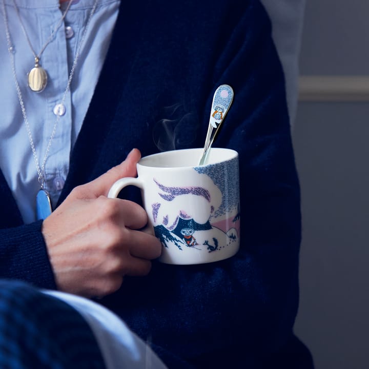 Taza Moomin Crown snow-load 2019, azul Moomin Arabia
