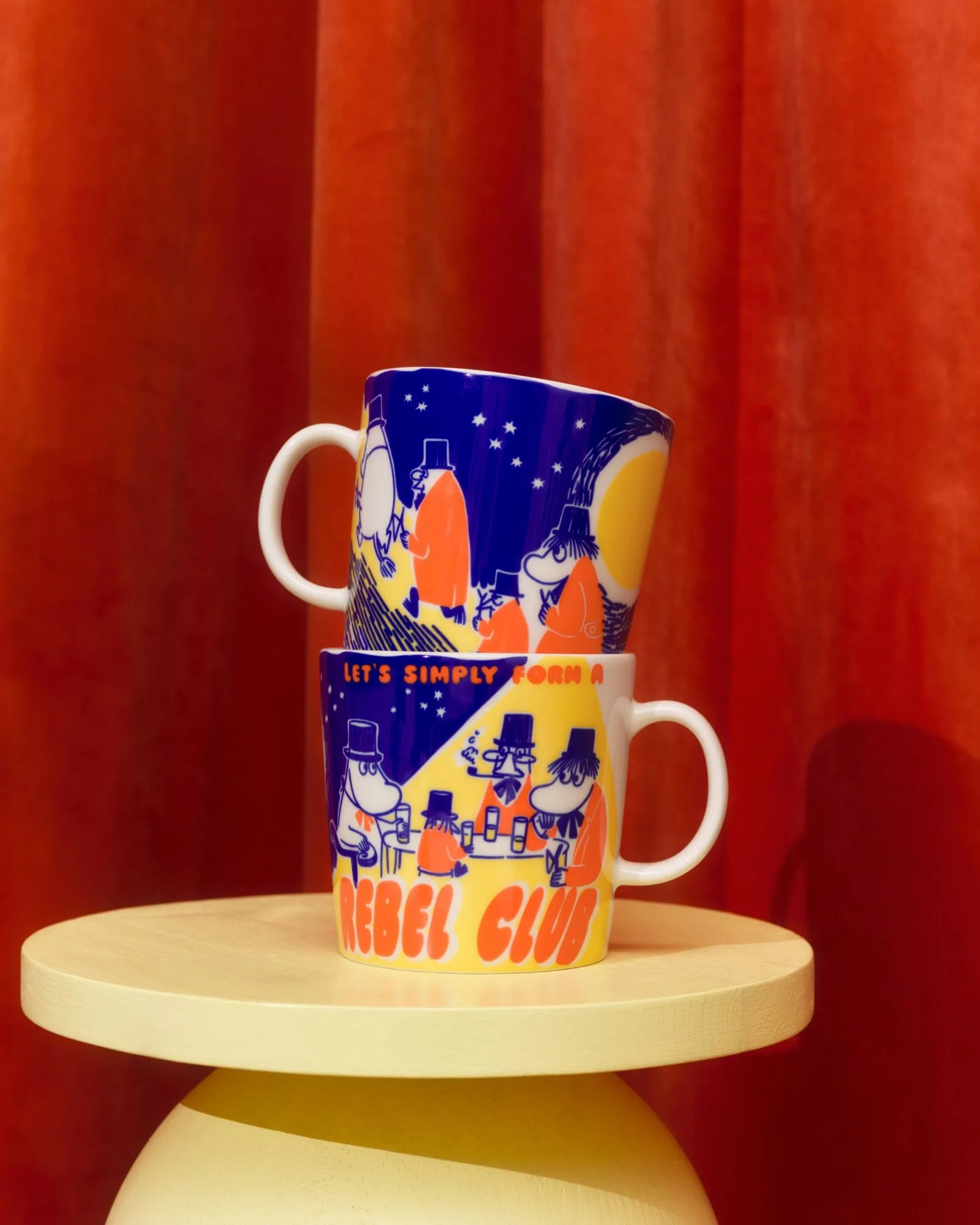 Taza Moomin Rebel City, 40 cl Moomin Arabia