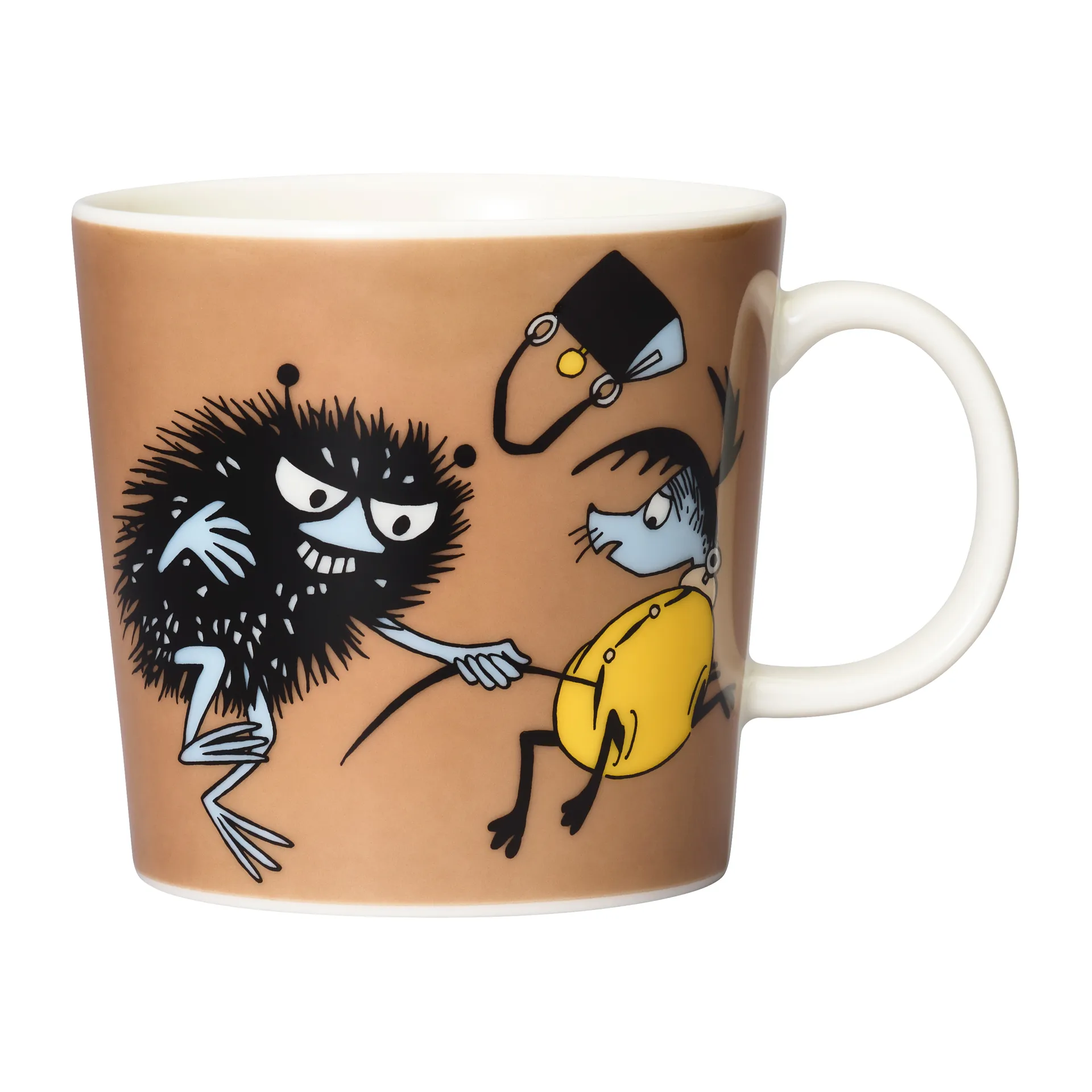 Taza Moomin Stinky in action, marrón Moomin Arabia