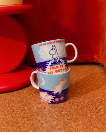 Taza Moomin Talk It All Out - 40 cl - Moomin Arabia