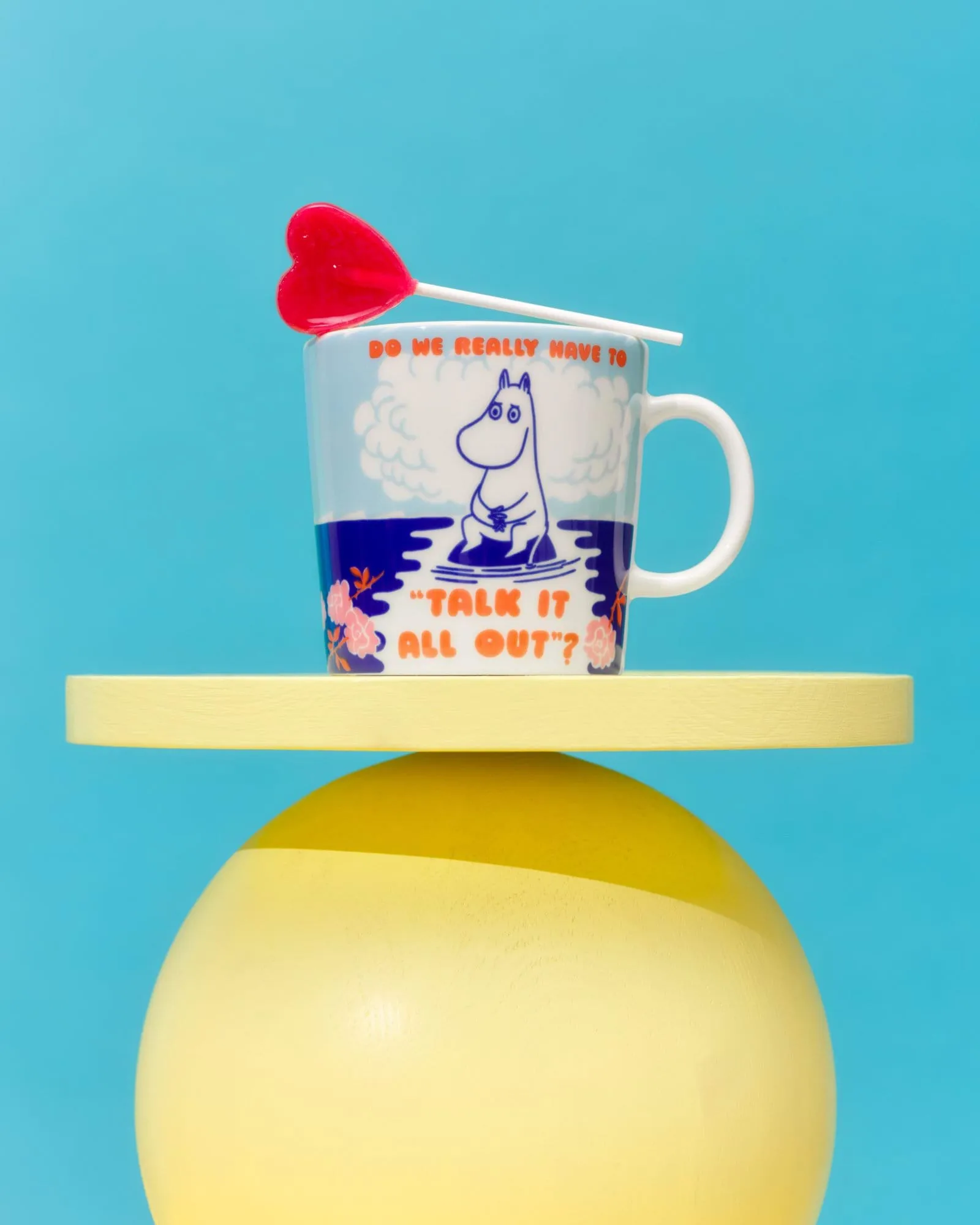 Taza Moomin Talk It All Out, 40 cl Moomin Arabia