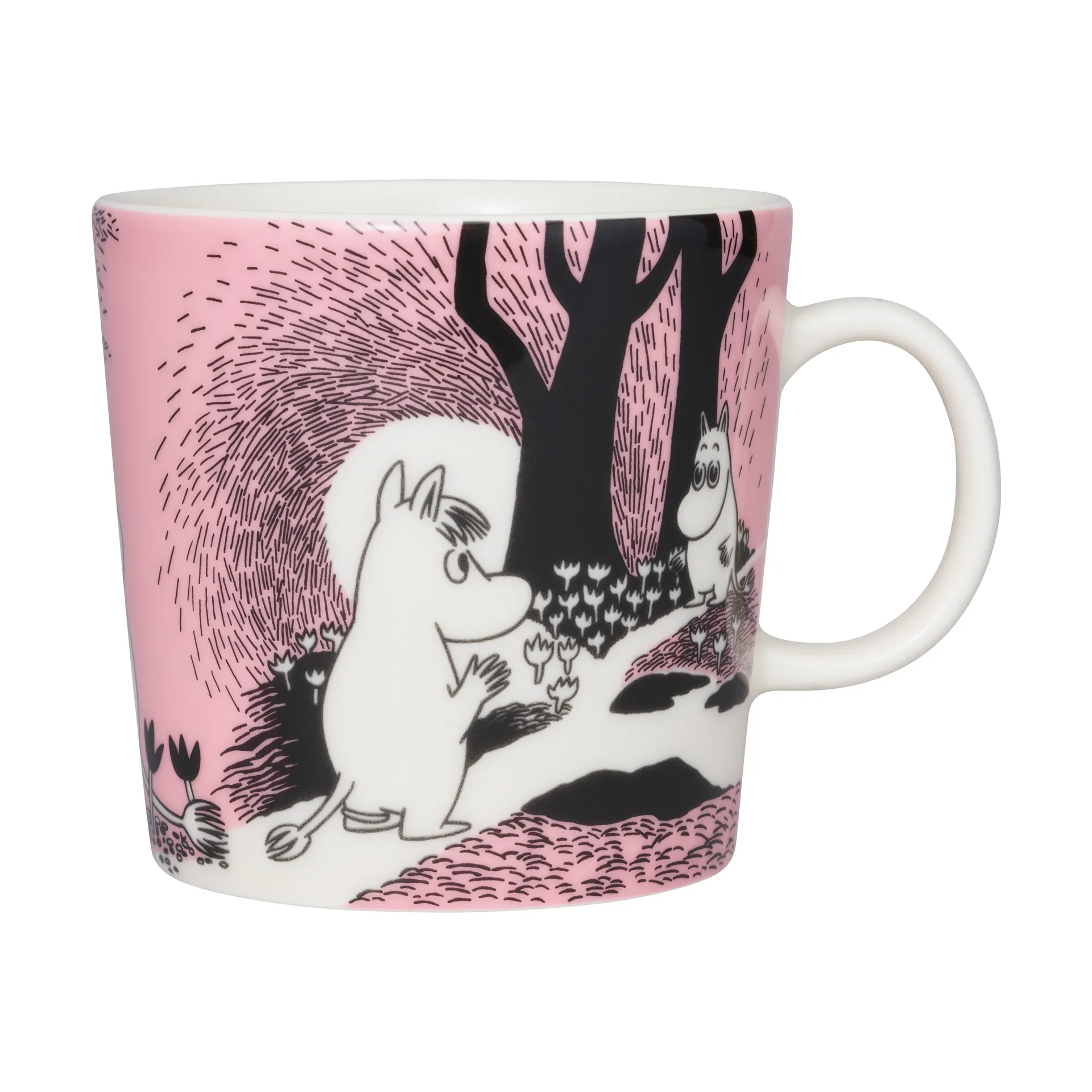 Taza Mumin Amor 40 cl, Rosa Moomin Arabia