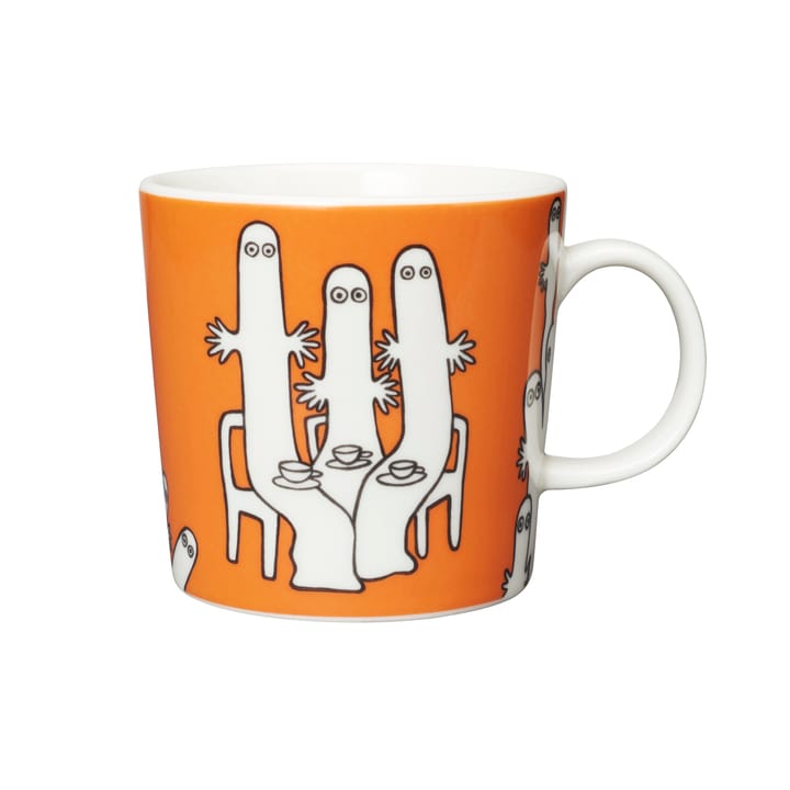 Taza Mumin Classic 75 aniversario Limited Edition, Hattifatteners naranja Moomin Arabia