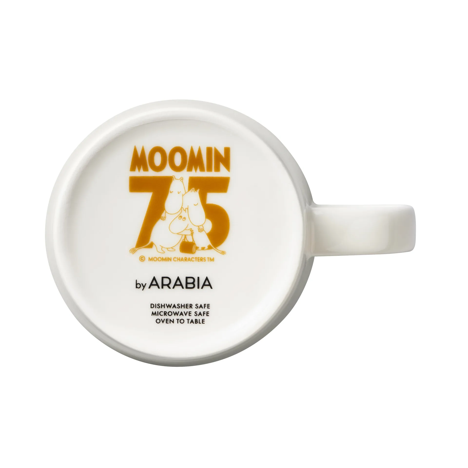 Taza Mumin Classic 75 aniversario Limited Edition, Hattifatteners naranja Moomin Arabia