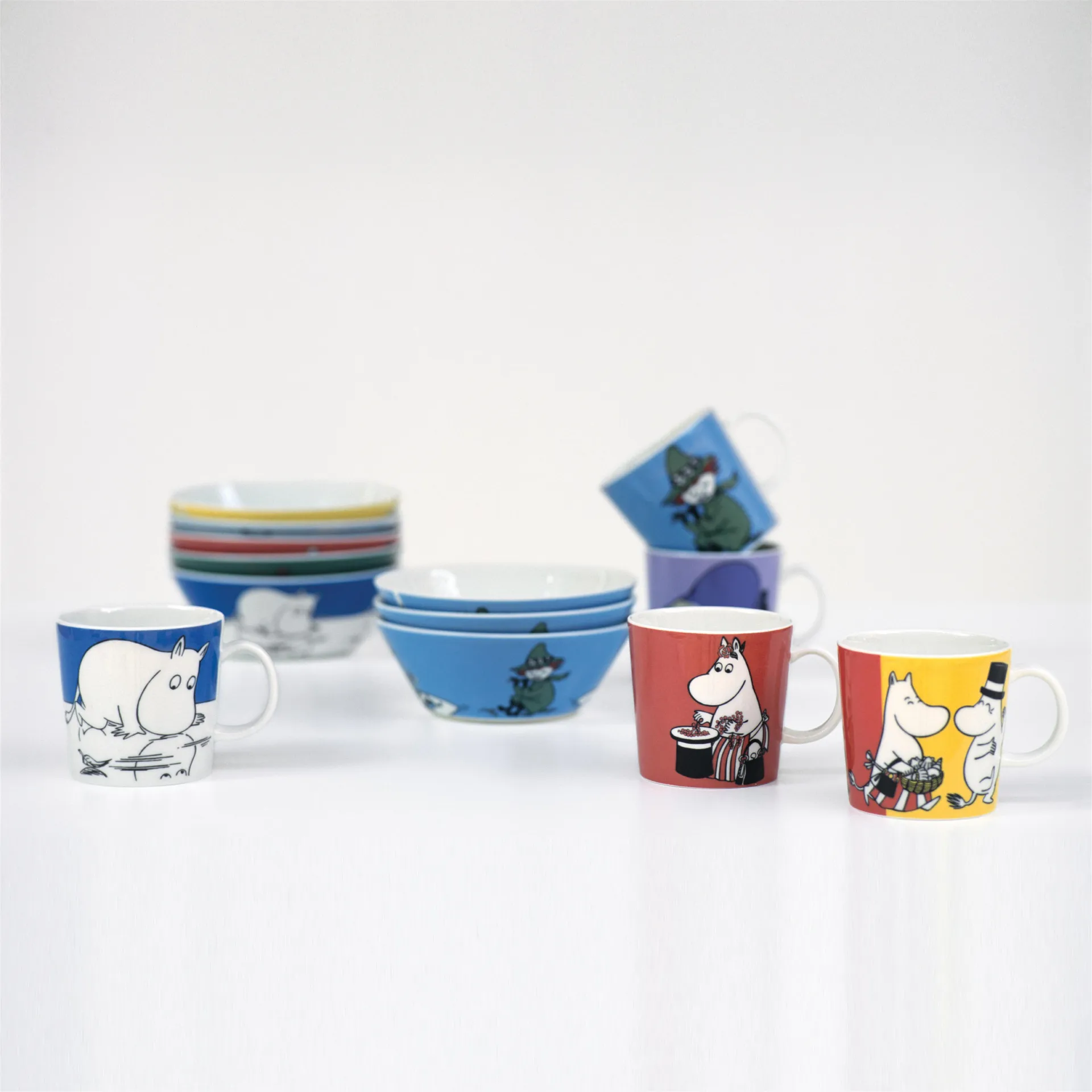 Taza Mumin, Hattifatteners, naranja Moomin Arabia