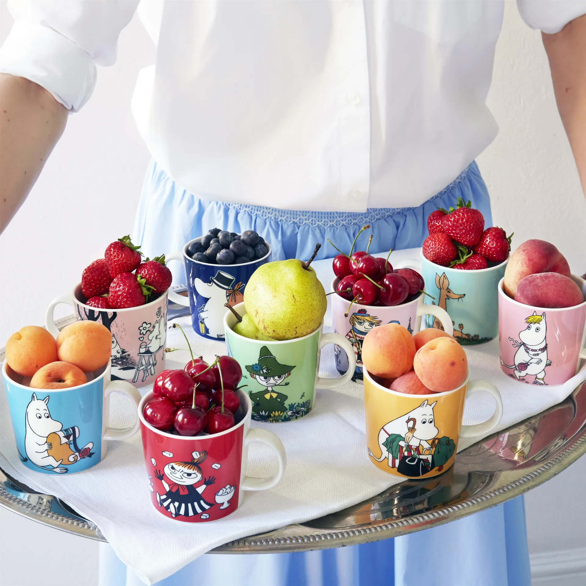 Taza Mumin, Pequeña My, rojo Moomin Arabia