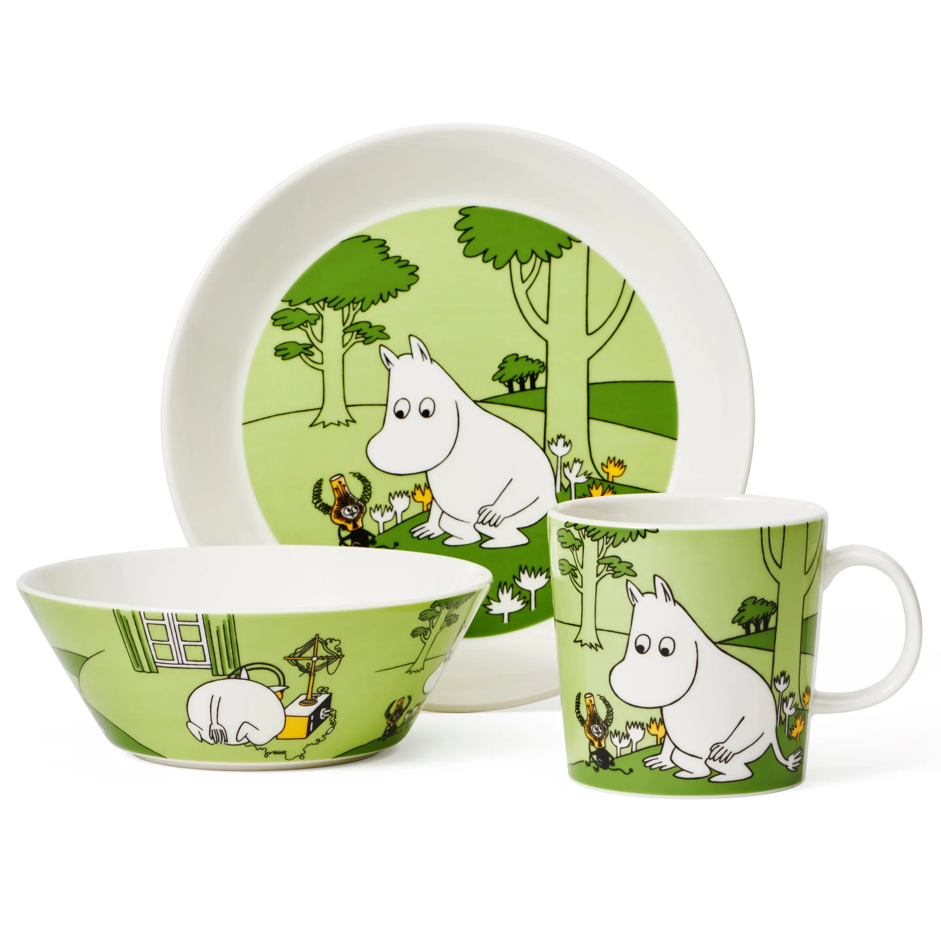 Taza Mumin, troll mumin, Hierba verde Moomin Arabia