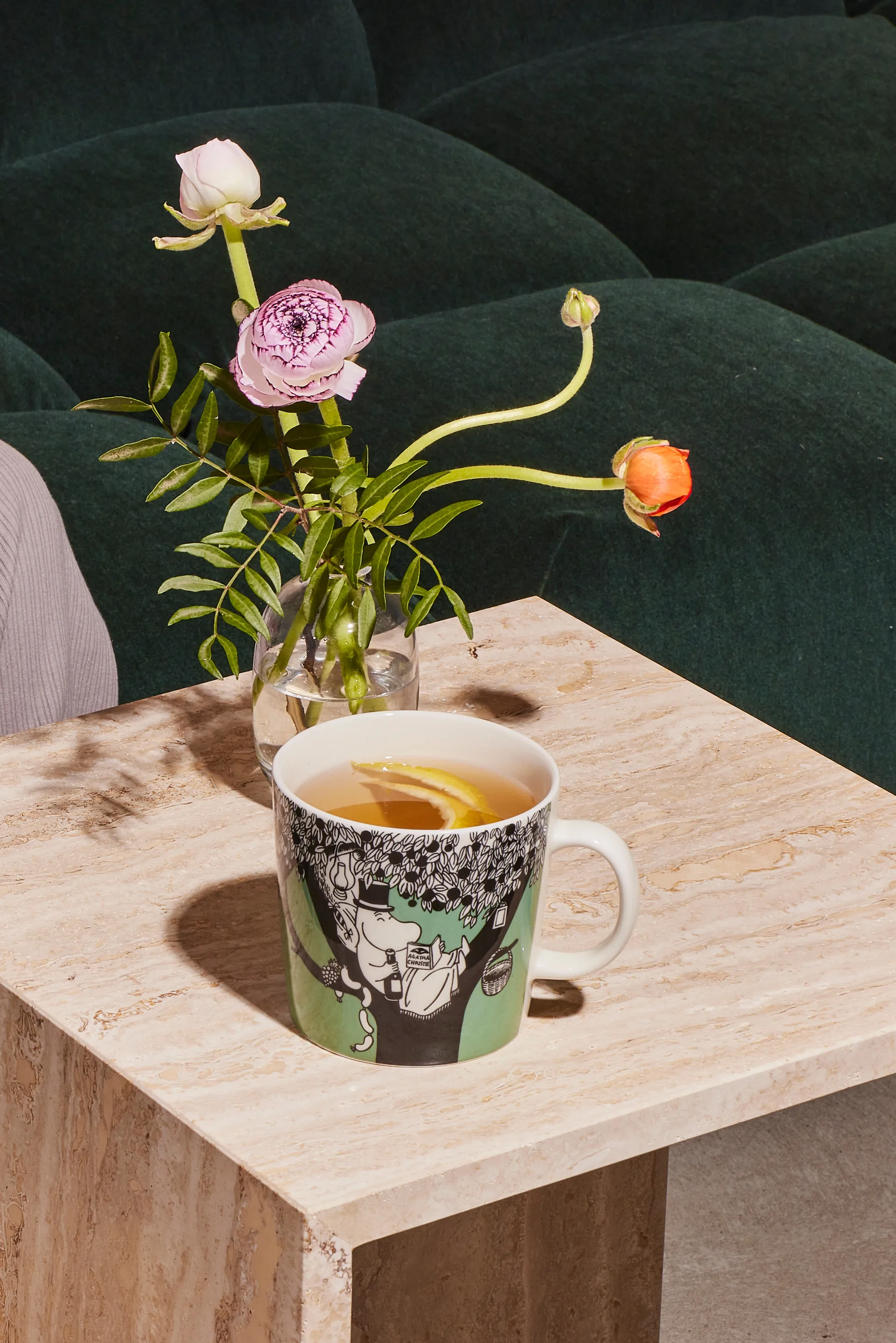 Taza Mumin verde especial, 40 cl Moomin Arabia