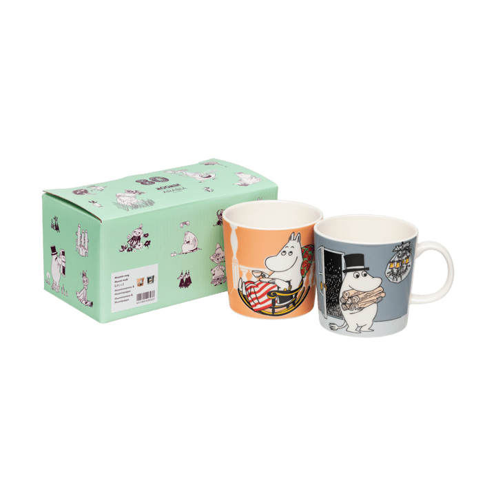 Taza Muminmamma & Muminpappa Mumin 2 piezas - 30 cl - Moomin Arabia