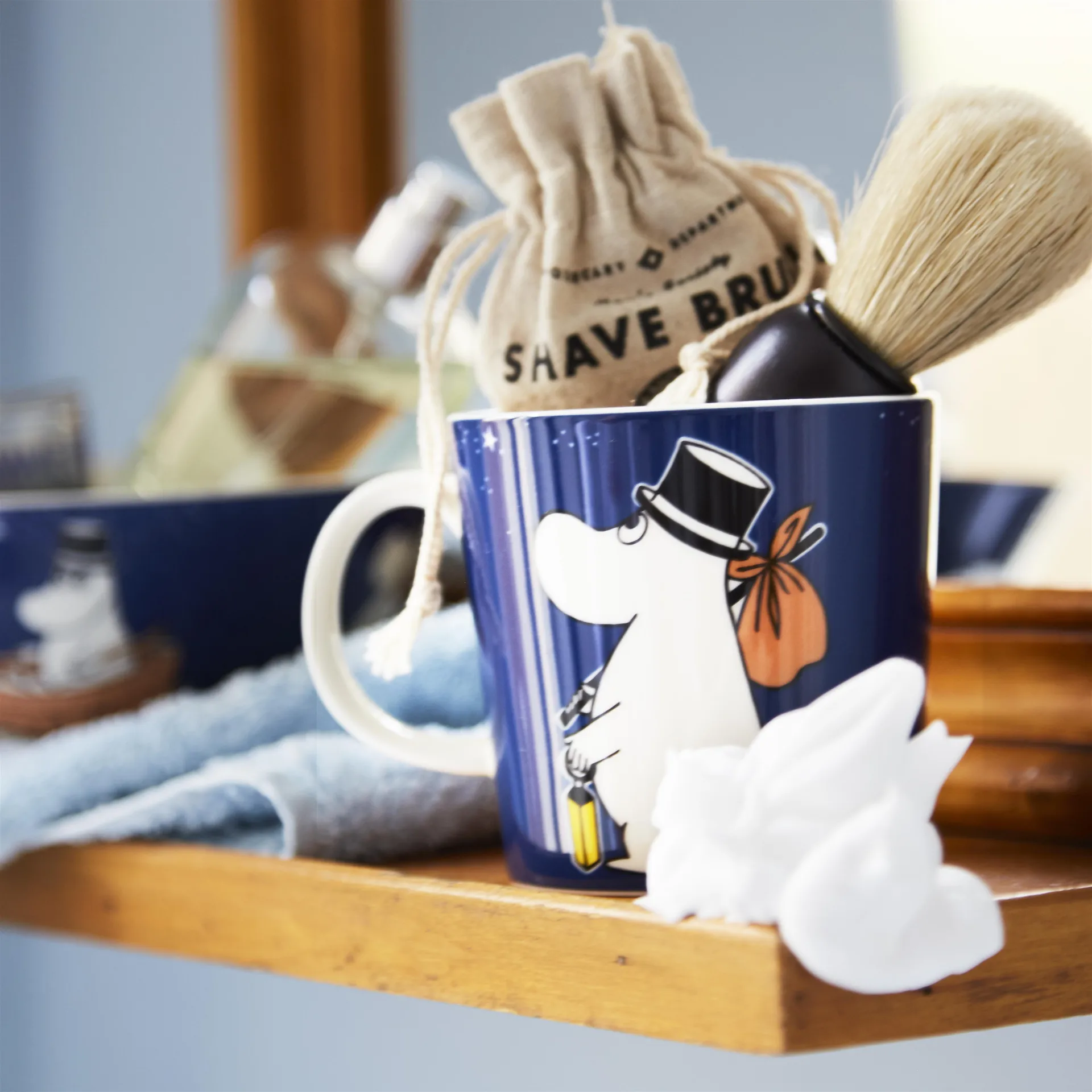 Taza Papá Mumin 30 cl, azul oscuro Moomin Arabia