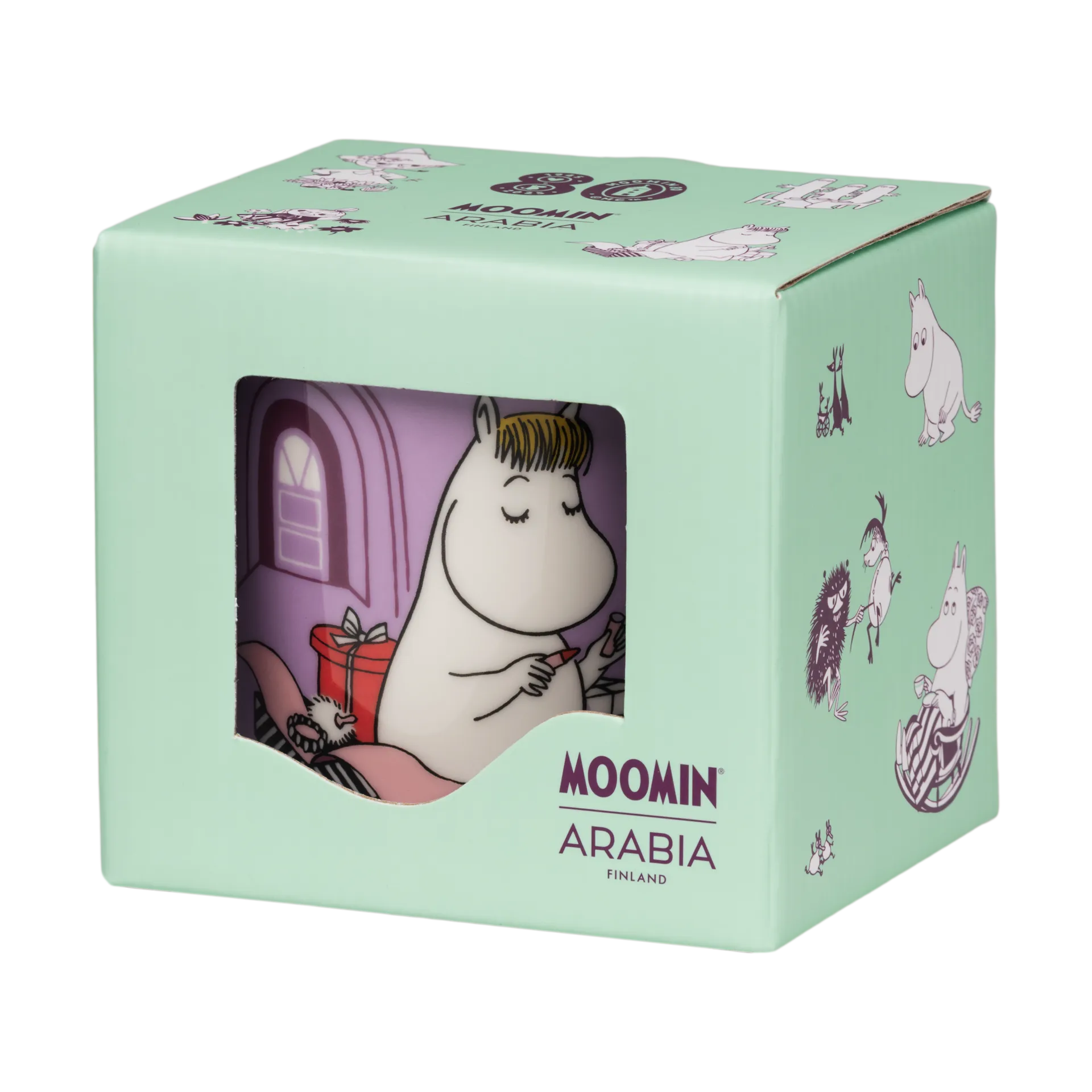 Taza Snorkfröken Mumin edición 80º aniversario, 30 cl Moomin Arabia