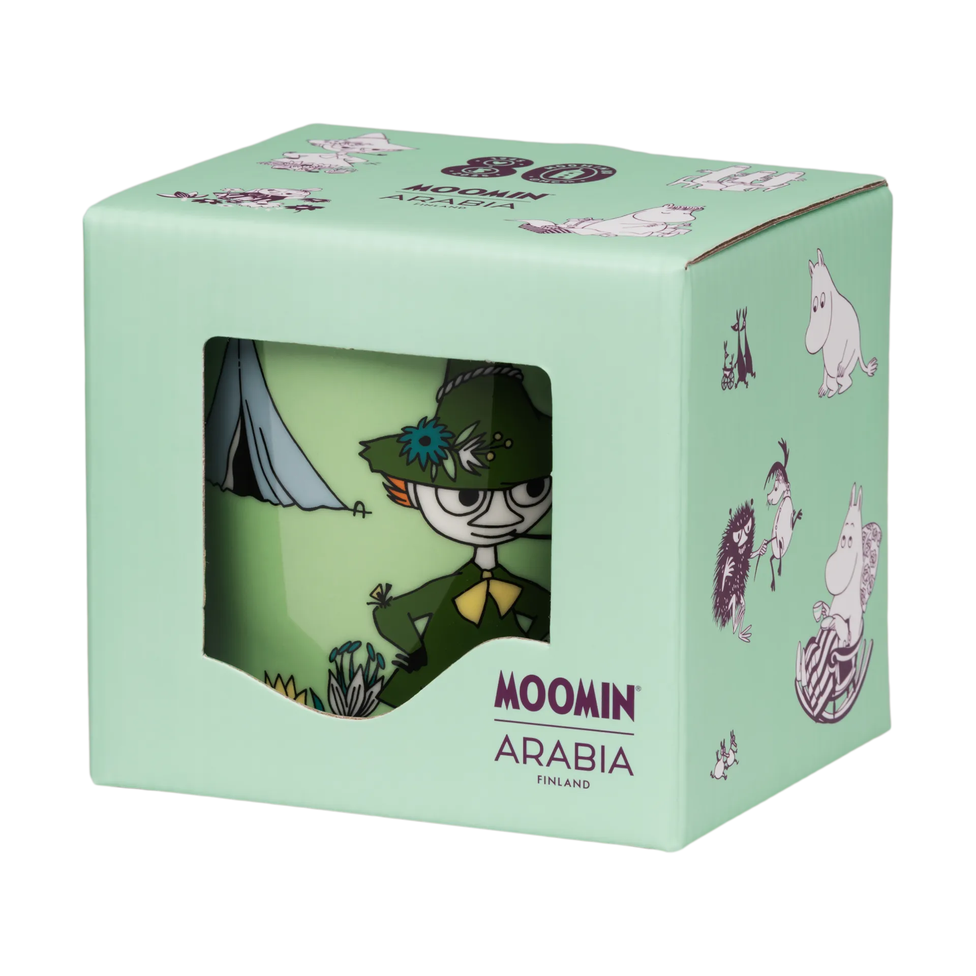 Taza Snusmumriken Mumin edición 80º aniversario, 30 cl Moomin Arabia