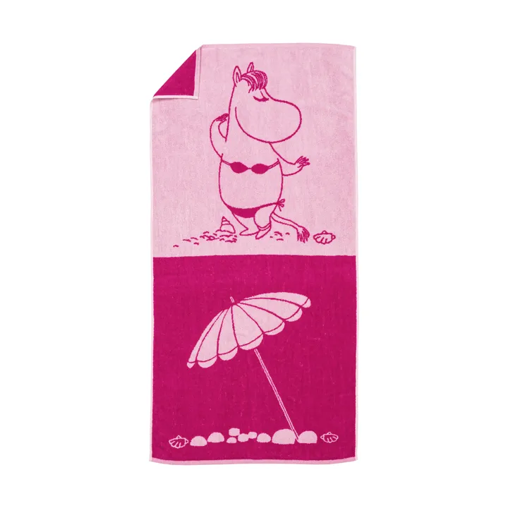 Toalla de baño Mumin 70x140 cm - Rosa Snorkfröken  - Moomin Arabia