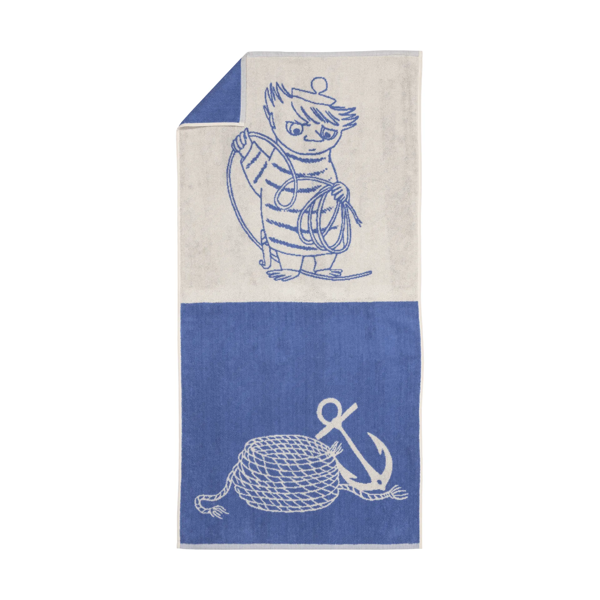Toalla de baño Mumin 70x140 cm, Too-ticky, azul Moomin Arabia