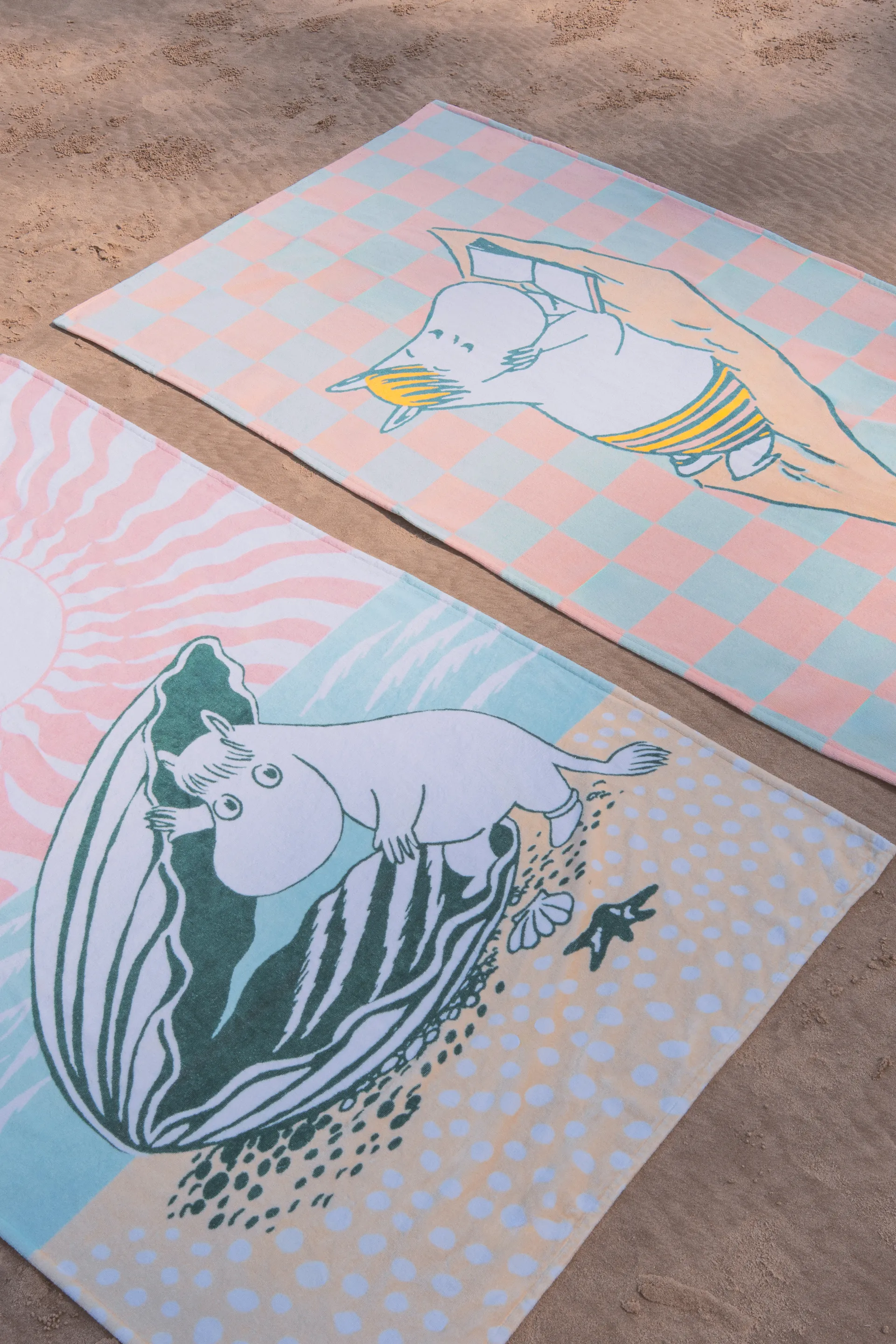 Toalla de playa Beach day Moomin, 93x150 cm Moomin Arabia