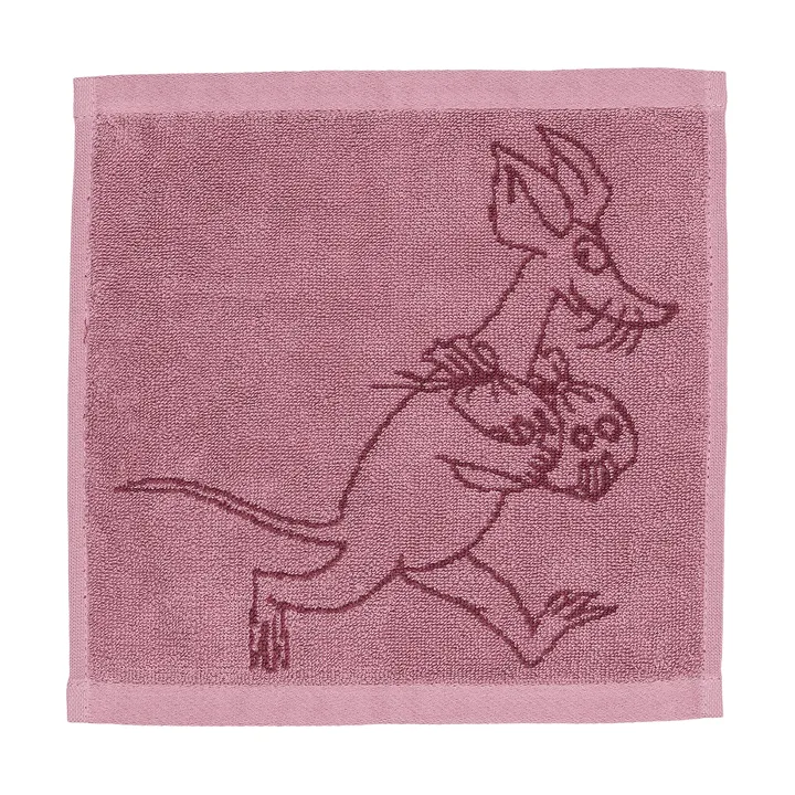 Toalla Mumin 25x25 cm - Sniff, malva - Moomin Arabia